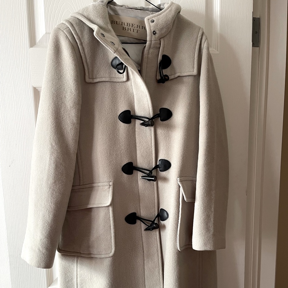 Burberry Brit Wool Duffel Coat